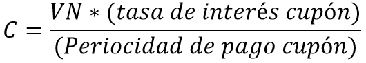 Fórmula de valores presentes